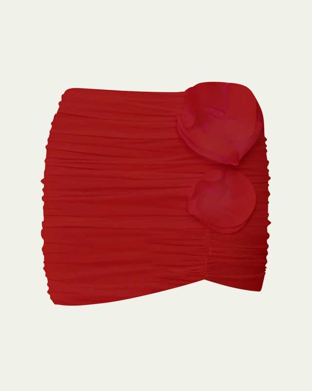 Margua Ruched Mini Skirt
